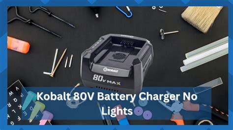 kobalt  battery charger  lights    checks  hookedontool