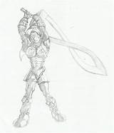 Deity Zelda Fierce sketch template
