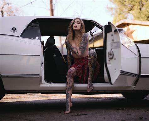 summer vibes with tattoo model torrie blake