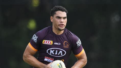 xavier coates fastest nrl player broncos star turned   olympic chance