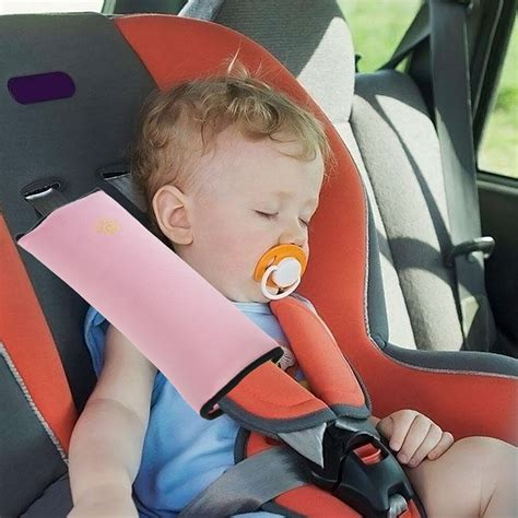 kids seat belt pillow shoulder adjust vehicle shoulder pad car safety