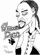 Snoop Dogg Pages sketch template