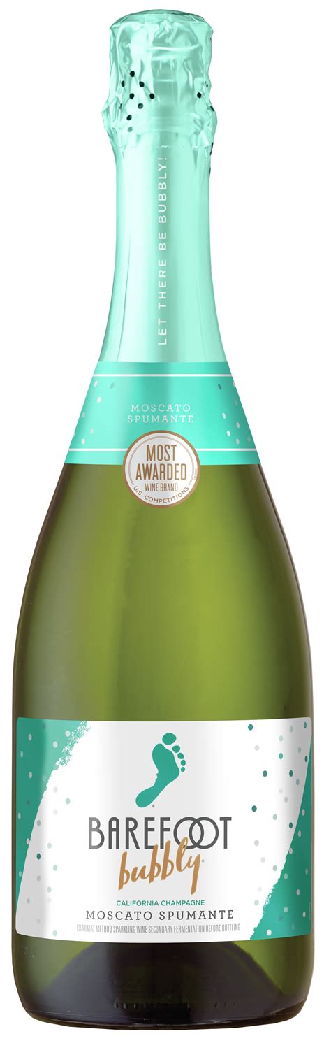 buy barefoot bubbly moscato spumante champagne  ml bottle