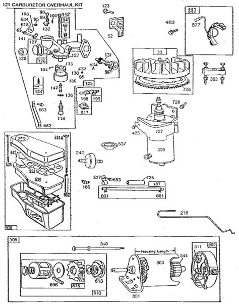 hp briggs  stratton engine diagram  diagram collection