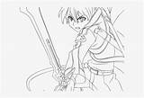 Kirito Sword Pngkey sketch template