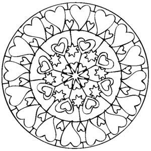 easy mandalas  kids  mandalas zen anti stress page