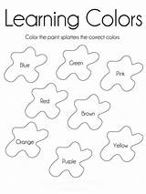 Colors Learning Coloring Pages Color Kids Print Educational Favorite Recommended sketch template