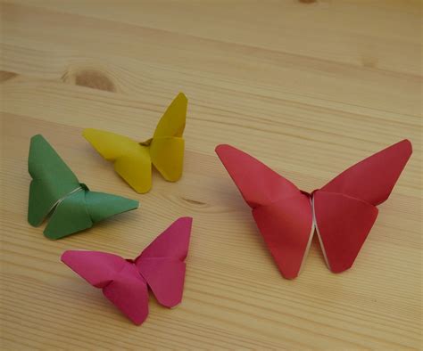 origami butterfly  steps instructables