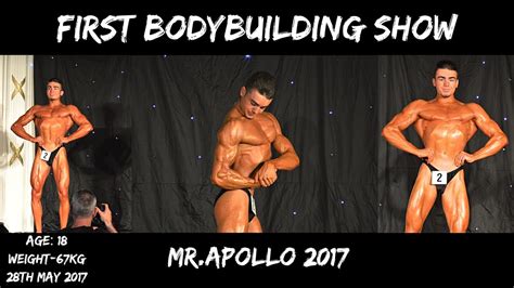 Journey To My First Bodybuilding Show Mr Apollo 2017 Youtube