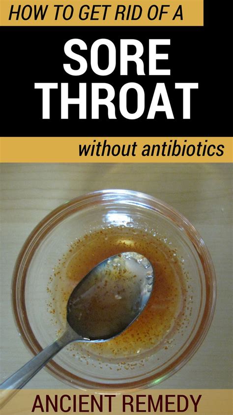rid   sore throat  antibiotics sore throat remedies foods  sore