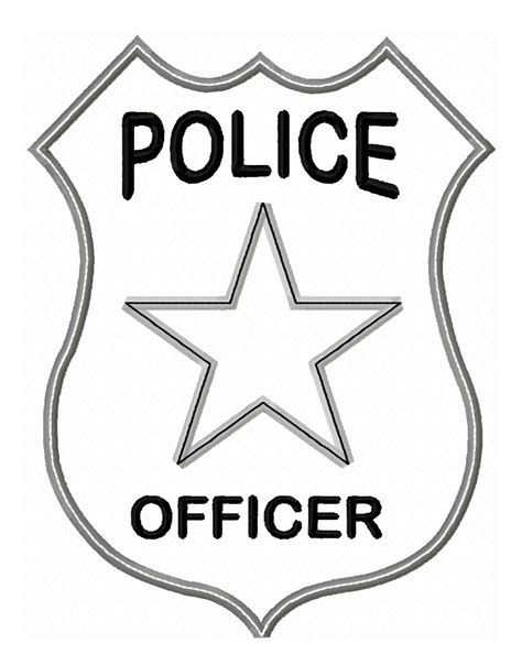 police badge clipart clipartingcom