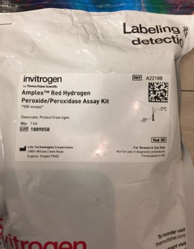 Excellent Amplex™ Red Hydrogen Peroxide Peroxidase Assay Kit