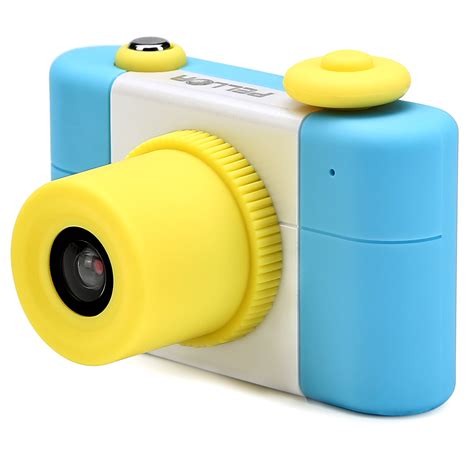 pellor kids digital camera mini slr toy camera  million pixels  recording selfie  fun