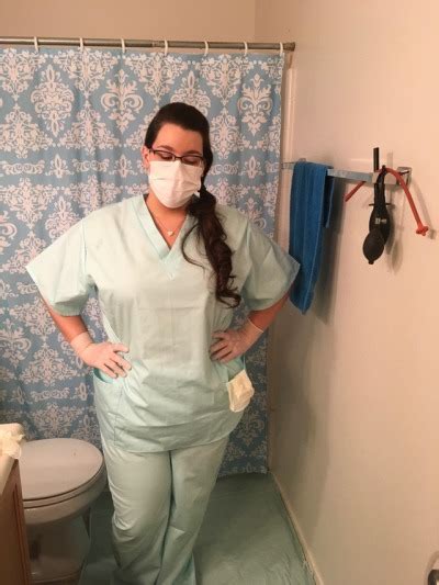 my beautiful nurse lc and her sweaty gloves before tumbex