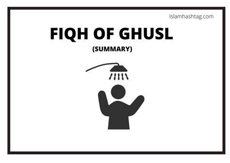 ghusl fiqh  ghuslritual purification islam hashtag