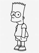 Simpson Coloring Pages Bart Simpsons Trending Days Last sketch template