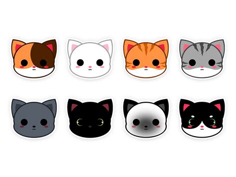 stickers labels tags paper cute cat stickers bumper stickers etnacompe