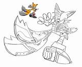Tails Exe Coloringhome sketch template