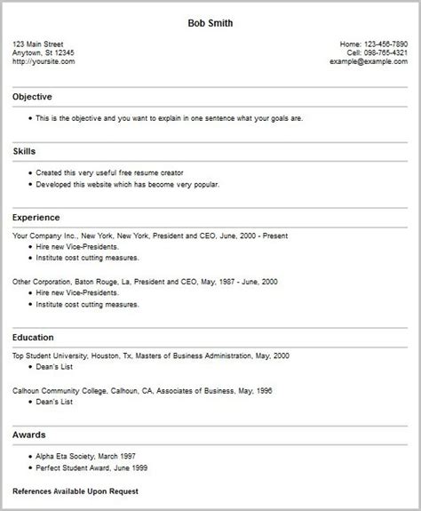 completely free resume builder online resume resume examples pmbmqlvbxp