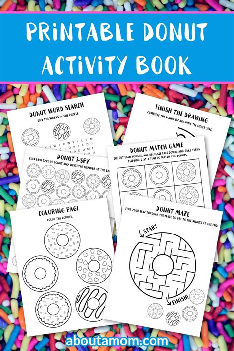 donut coloring page coloring pages kids activity books activities