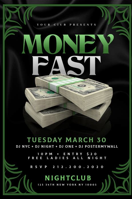 copy  money fast flyer template postermywall