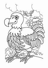 Dodo Coloring Bird Mauritius Pages Endemic Color Netart Getdrawings 27kb sketch template