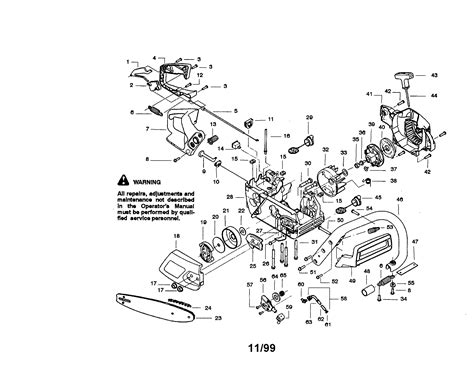 craftsman chainsaw carburetor parts model  searspartsdirect