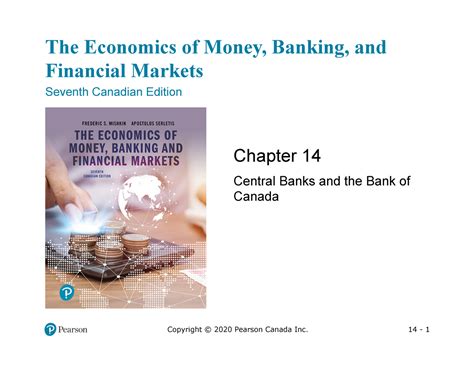 chapter  central banks   bank  canada    economics  money banking