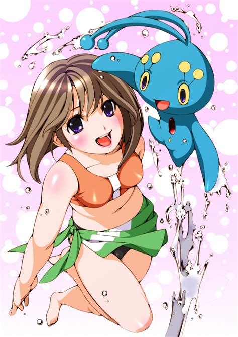 Yagitori Pokemon Haruka Pokemon Manaphy Bikini Swimsuits