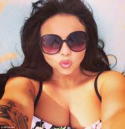 little mix s jesy nelson pouts while leigh anne pinnock flaunts her bikini body daily mail online