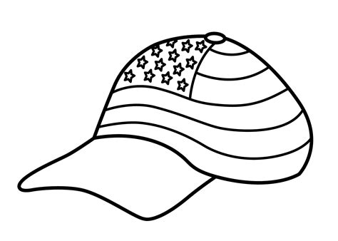 caps coloring pages coloring home