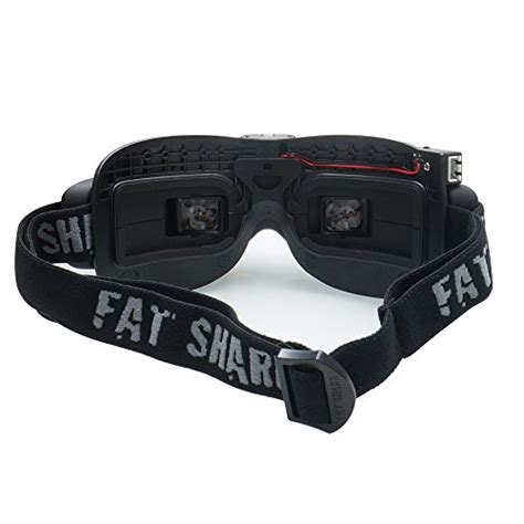 fat shark fatshark attitude  fpv video goggles headset modular rf goggle   support rc