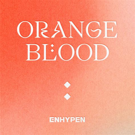 orange blood album  enhypen apple