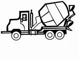 Truck Coloring Pages Trucks Cars Fire Cliparts Construction Cartoon Colouring Clipart Coloringpages1001 Mixer Cement Popular Coloringhome Favorites Add sketch template
