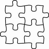 Puzzle Piece Autism Peice Crafts Coloring Pieces Choose Board Letters Awareness Template sketch template