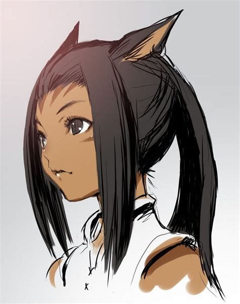 Aesthetic Tan Female Cartoon Characters With Black Hair Hair Style