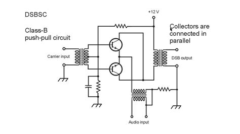 balanced modulator circuit youtube