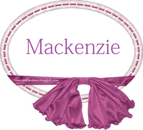 name wallpaper people names mackenzie band accessories sash bands