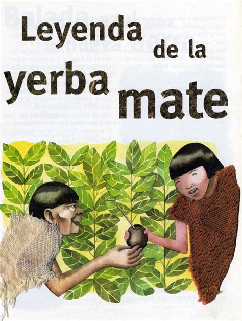 biblioteca maria elena walsh escuela  lorenzo anadon de  leyenda de la yerba mate