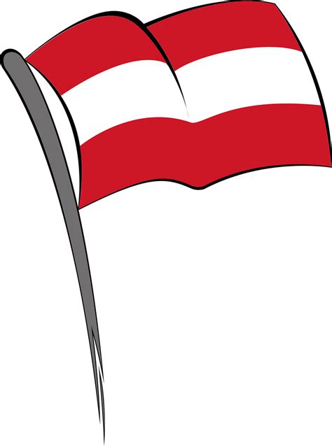 fahne flagge oesterreich kostenlose vektorgrafik auf pixabay pixabay