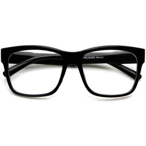 large retro clear lens nerd hipster horned rim glasses 8789 9 99
