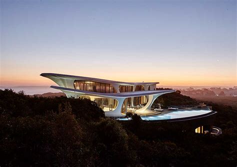 Futuristic Beach House Design Ocean Home Magazine