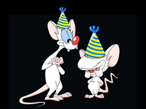 Happy Birthday To Pinky And The Brain Pinky Y Cerebro