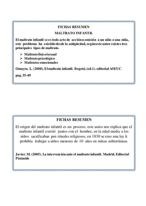 ensayo sobre el maltrato infantil