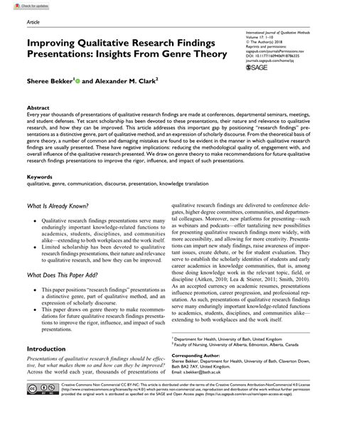 improving qualitative research findings  insights