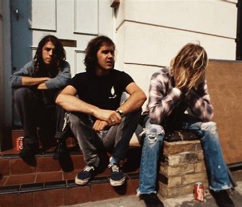 Nirvana Having A Photo Shoot On One Of The Hottest Days In