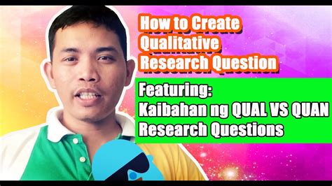 research tagalog   create qualitative research questions youtube