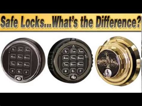 safe locks electronic  mechanical youtube
