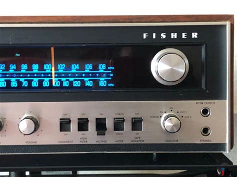 classic vintage fisher  amfm stereo receiver photo