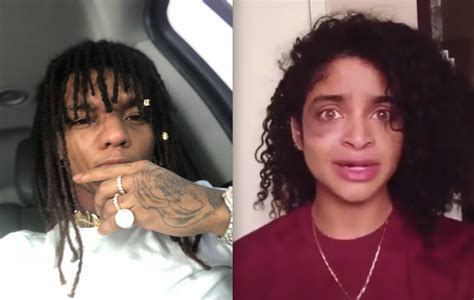 rhymes  snitch celebrity  entertainment news swae lees girlfriend attacks  side